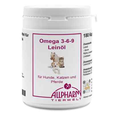 Omega-3-6-9 Leinöl Kapseln für Hunde