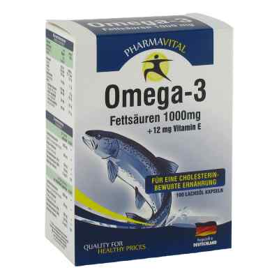 Omega-3 Fettsäuren 1000 mg+12 mg Vitamine e Kapseln