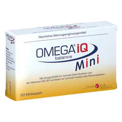 Omega Iq Mini Kapseln 60 stk von Forum Vita GmbH & Co. KG PZN 10168947