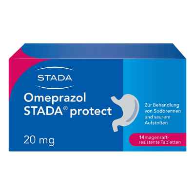 Omeprazol STADA protect 20mg 14 stk von STADA GmbH PZN 06562331