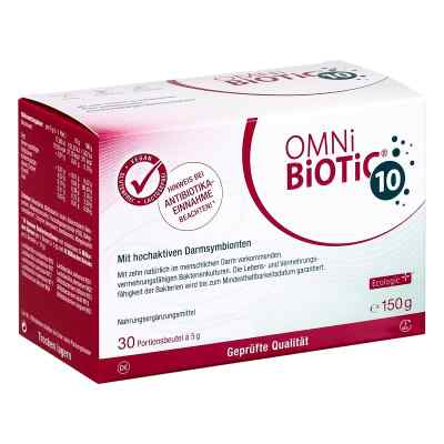 Omni Biotic 10 Pulver Portionsbeutel 30X5 g von INSTITUT ALLERGOSAN Deutschland  PZN 13947528