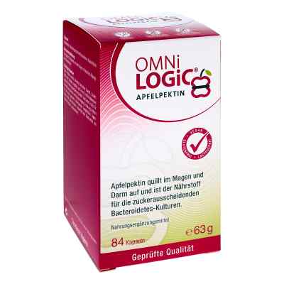 OMNi-LOGiC® Apfelpektin Kapseln 84 stk von INSTITUT ALLERGOSAN Deutschland  PZN 11678679