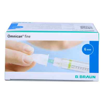 Omnican Fine Pen Kanüle 31 G 0,25x6 Mm
