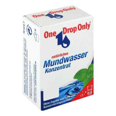 One Drop Only natürl.Mundwasser Konzentrat 10 ml von ONE DROP ONLY Chem.-pharm. Vertr PZN 03277794