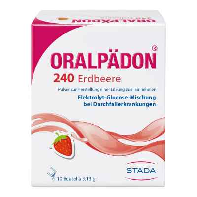 Oralpädon 240 Erdbeere Elektrolytepulver 10 stk von STADA GmbH PZN 07394048