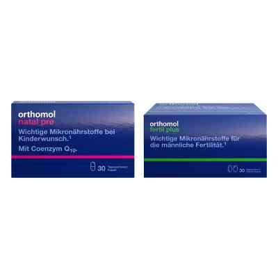 Orthomol Natal pre + Orthomol Fertil plus