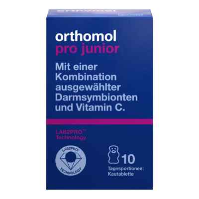 Orthomol Pro junior Kautablette Erdbeere 10er-Packung 10 stk von Orthomol pharmazeutische Vertrie PZN 18113130