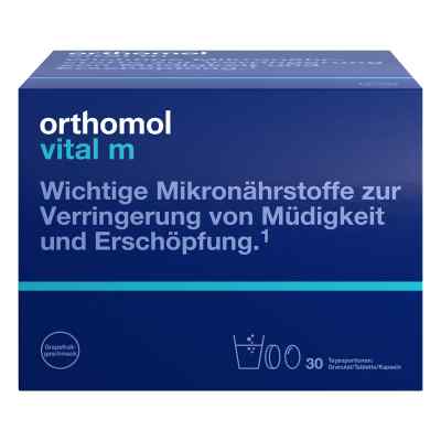 Orthomol Vital M Grapefruit Granulat/kaps. 30 stk von Orthomol pharmazeutische Vertrie PZN 01028532