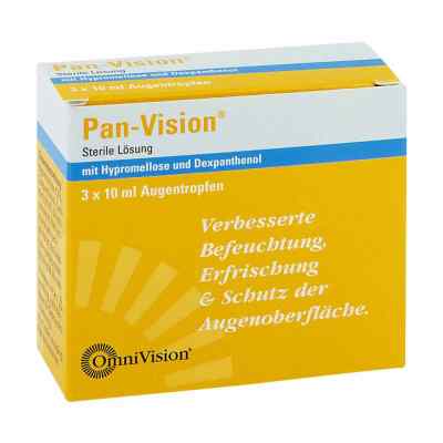 Pan Vision Augentropfen 3X10 ml von OmniVision GmbH PZN 03821890