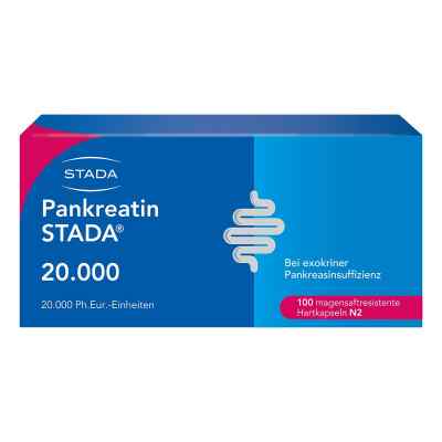 Pankreatin STADA 20.000 bei Verdauungsstörung 100 stk von STADA Consumer Health Deutschlan PZN 14307765