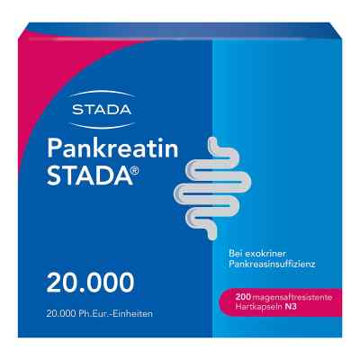 Pankreatin STADA 20.000 bei Verdauungsstörung 200 stk von STADA Consumer Health Deutschlan PZN 14307771