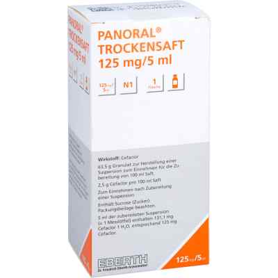 Panoral Trockensaft 125 mg/5 ml