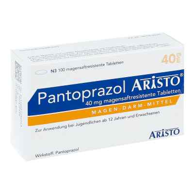 Pantoprazol Aristo 40mg 100 stk von Aristo Pharma GmbH PZN 02129494