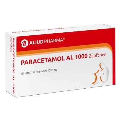 Paracetamol AL 1000 Zäpfchen bei akuten Schmerzen und Fieber