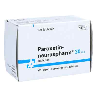 Paroxetin-neuraxpharm 30mg 100 stk von neuraxpharm Arzneimittel GmbH PZN 00351001