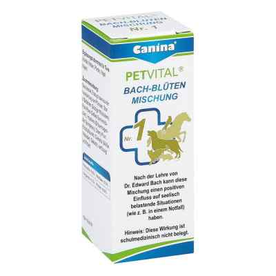Petvital Bachblüten Nummer 1 Globuli veterinär