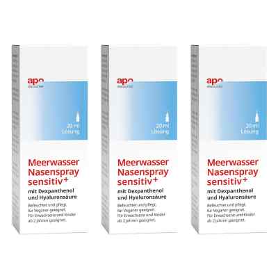 Pflegendes Nasenspray mit Hyaluron und Dexpanthenol 3x20 ml von Pharma Aldenhoven GmbH & Co. KG PZN 08102168