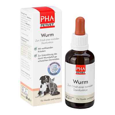 Pha Wurm Tropfen für Hunde /Katzen 50 ml von PetVet GmbH PZN 16866724
