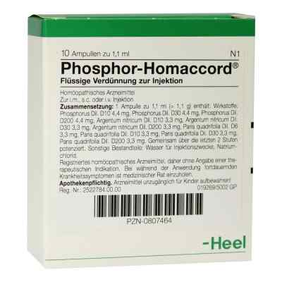 Phosphor Homaccord Ampullen