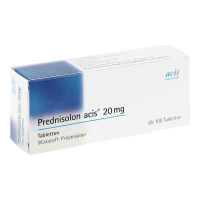 Prednisolon Acis 20 mg Tabletten 100 stk von acis Arzneimittel GmbH PZN 00985160