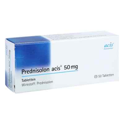 Prednisolon Acis 50 mg Tabletten 50 stk von acis Arzneimittel GmbH PZN 00985183