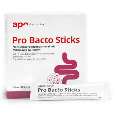 Pro Bacto Probiotika Sticks mit Milchsäurebakterien