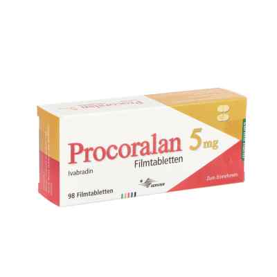 Procoralan 5 mg Filmtabletten 98 stk von EurimPharm Arzneimittel GmbH PZN 10004803