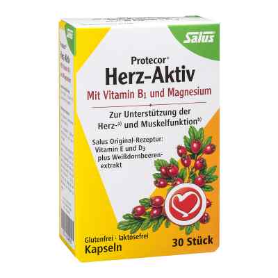 Protecor Herz-aktiv Kapseln 30 stk von SALUS Pharma GmbH PZN 01249055