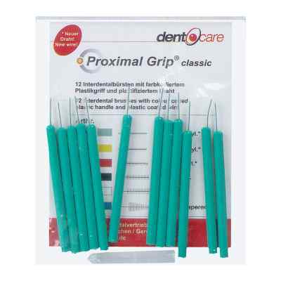 Proximal Grip ultrafein türkis Interdentalbürste 12 stk von Dent-o-care Dentalvertriebs GmbH PZN 01420684