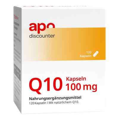 Q10 Kapseln 100 mg mit Coenzym Q10 von apodiscounter 120 stk von apo.com Group GmbH PZN 16511004