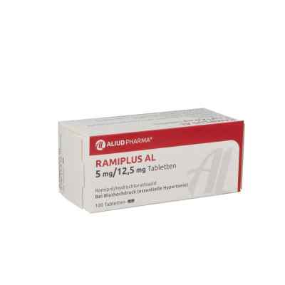 Ramiplus Al 5 mg/12,5 mg Tabletten 100 stk von ALIUD Pharma GmbH PZN 03054628