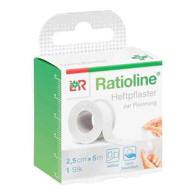 Ratioline acute Heftpflaster 2,5 cmx5 m 1 stk von Lohmann & Rauscher GmbH & Co.KG PZN 01805450