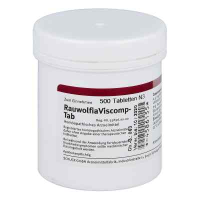 Rauwolfiaviscomp Tab Tabletten
