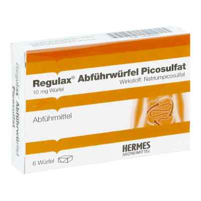 Regulax Abführwürfel Picosulfat 6 stk von HERMES Arzneimittel GmbH PZN 03390639