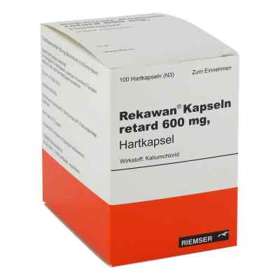 Rekawan Kapseln Retard 600 Mg 100 stk von Esteve Pharmaceuticals GmbH PZN 03280224