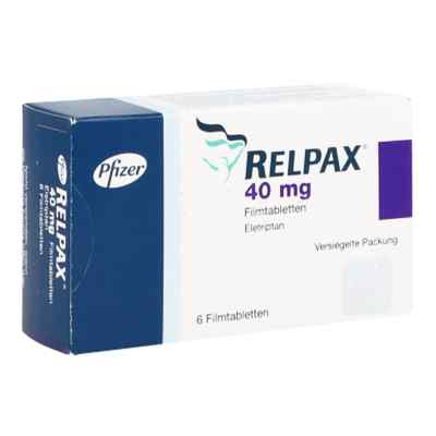 RELPAX 40mg 6 stk von Mylan Healthcare GmbH PZN 01658687