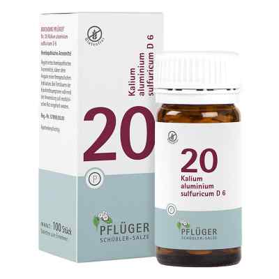 Schüßler-Salze Biochemie Pflüger 20 Kalium alum.sulf.D 6 Tbl.
