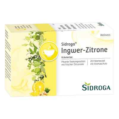 Sidroga Wellness Ingwer-Zitrone Tee Filterbeutel 20X2.0 g von Sidroga Gesellschaft für Gesundh PZN 07167571