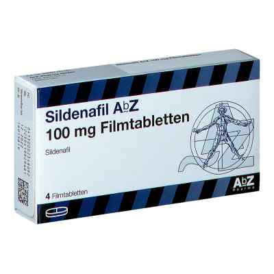 Sildenafil AbZ 100mg 4 stk von AbZ Pharma GmbH PZN 00234809
