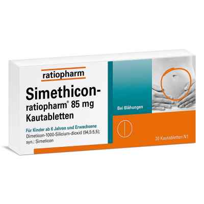Simethicon-ratiopharm® 85 mg Kautabletten