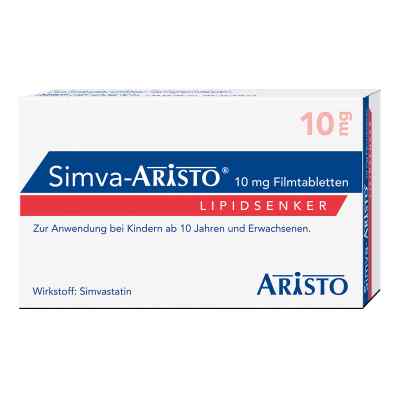 Simva-Aristo 10mg 100 stk von Aristo Pharma GmbH PZN 09900685
