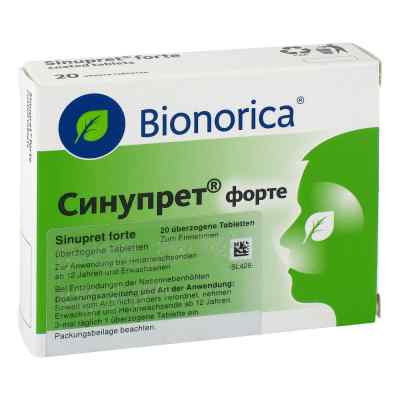 Sinupret forte überzogene Tabletten