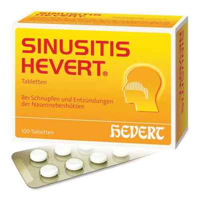Sinusitis Hevert Tabletten 100 stk von Hevert-Arzneimittel GmbH & Co. KG PZN 19107367