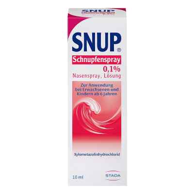 Snup Schnupfenspray 0,1% 10 ml von STADA GmbH PZN 04482674