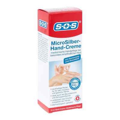 Sos Microsilber Handcreme 75 ml von DISTRICON GmbH PZN 12905551