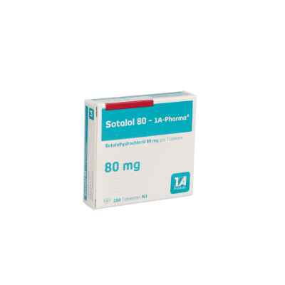 Sotalol 80-1A Pharma 100 stk von 1 A Pharma GmbH PZN 00097086
