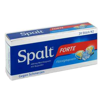 Spalt Forte 400mg Weichkapseln 20 stk von PharmaSGP GmbH PZN 00793839