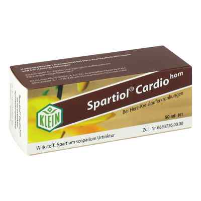 Spartiol Cardiohom Tropfen 50 ml von Dr. Gustav Klein GmbH & Co. KG PZN 02292142