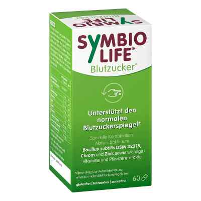 Symbiolife Blutzucker Bakterienstämme U.chrom Kapseln 60 stk von SymbioPharm GmbH PZN 18196854