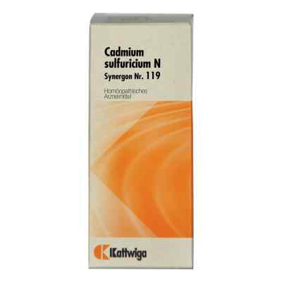 Synergon 119 Cadmium sulf. N Tropfen 20 ml von Kattwiga Arzneimittel GmbH PZN 03575244